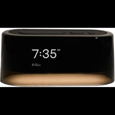 Brayden Studio® Smart Alarm Clocks For Bedroom - Sound Machine Alarm Clock w/ Light in Black | 2.75