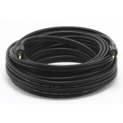 MONOPRICE 5582 A/V Cable, 3.5mm M/M cable, Black,35ft