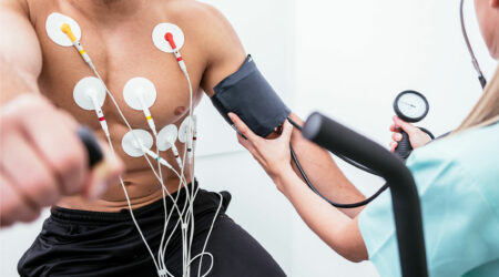 What is a cardiac stress test